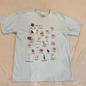 Teddy Fresh Light Blue Graphic Tee